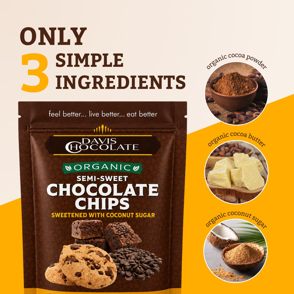 Organic Semi-Sweet Chocolate Chips