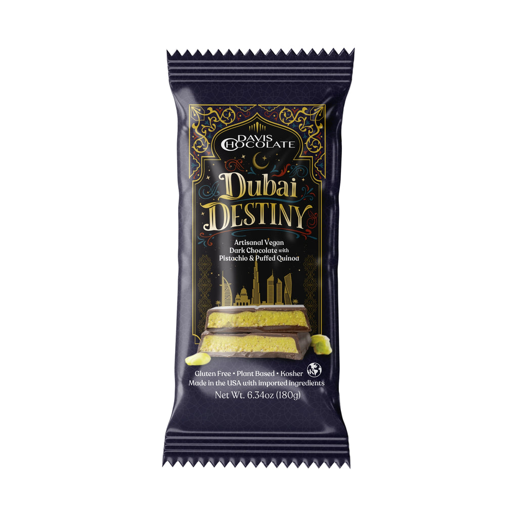Dubai Destiny Vegan Dark Chocolate Bar