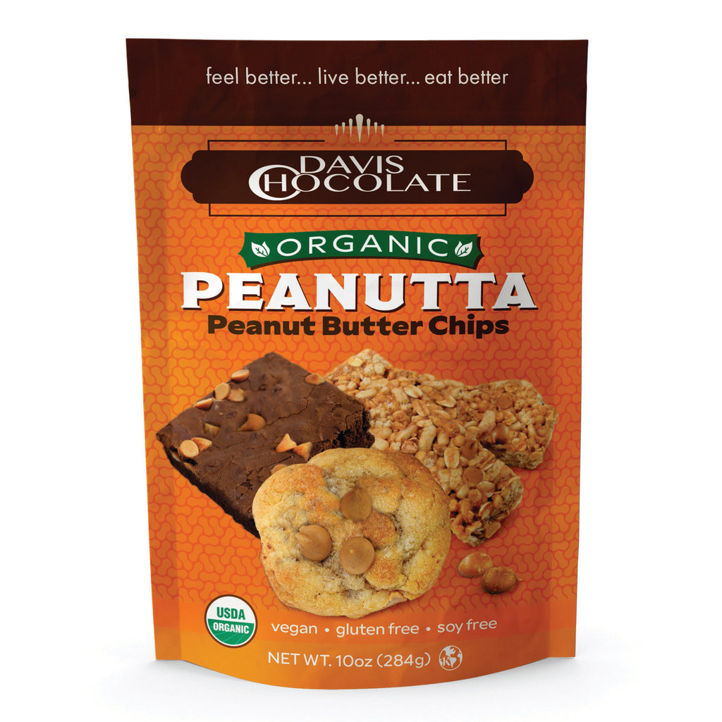 Organic Peanut Butter Baking Chips Sweetened with Coconut Sugar
