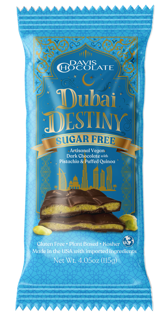 Sugar Free Vegan Dark Dubai bar