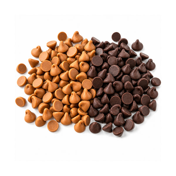 Bulk Organic Chocolate & Peanut Butter Chips