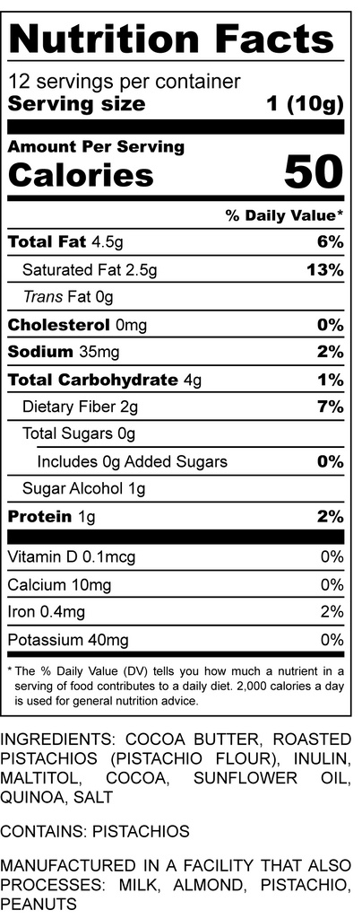 Sugar Free Vegan Dark Dubai bar