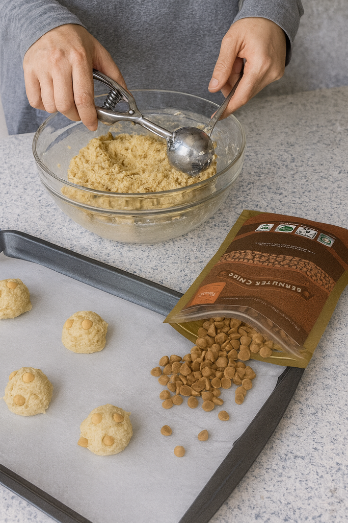 Organic Peanut Butter Baking Chips Sweetened with Coconut Sugar