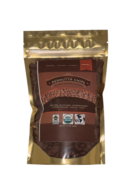 Organic Peanut Butter Baking Chips Sweetened with Coconut Sugar
