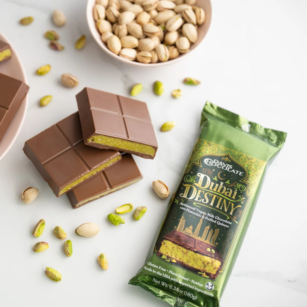 Dubai Destiny Vegan Milk Chocolate Bar