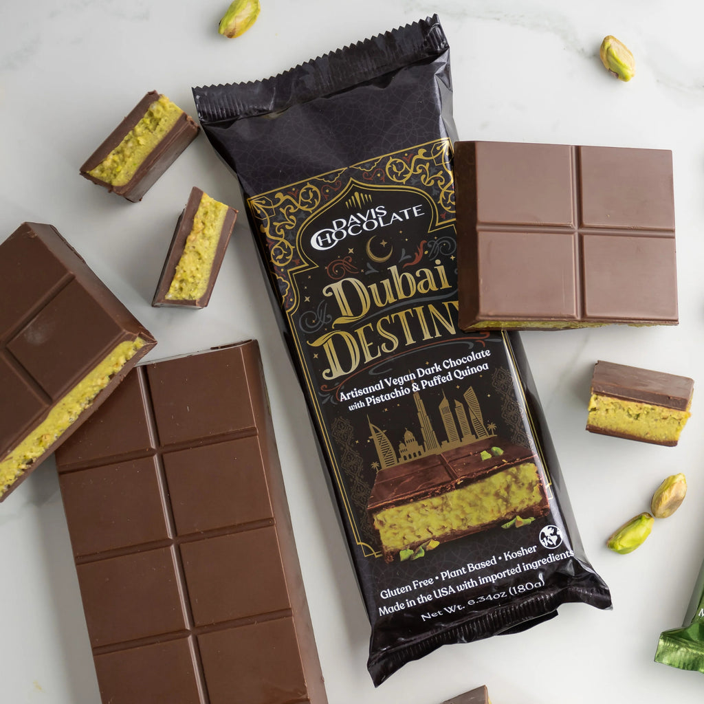 Dubai Destiny Vegan Dark Chocolate Bar