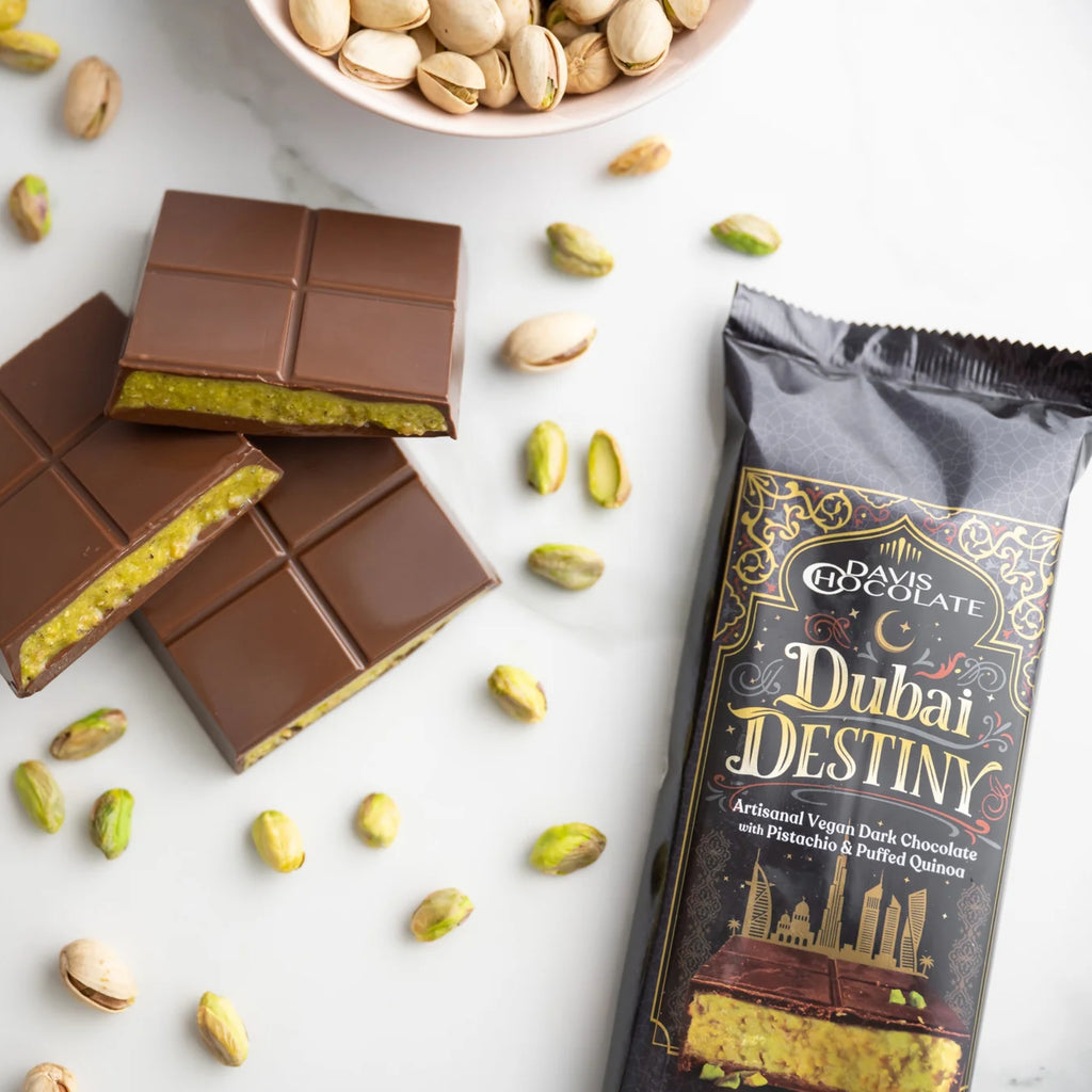 Dubai Destiny Vegan Dark Chocolate Bar